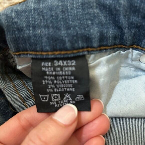 Stitches & Rivets Men's Slim Fit Jeans Premium Denimwear Stretch Denim 3… - Picture 7 of 7